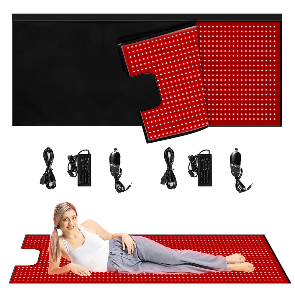 Red Light Therapy Body Mat — 660nm & 850nm Full Body Wrap
