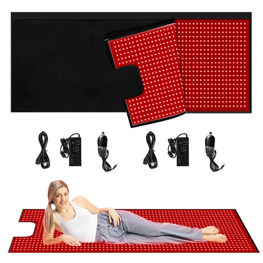 Red Light Therapy Body Mat — 660nm & 850nm Full Body Wrap