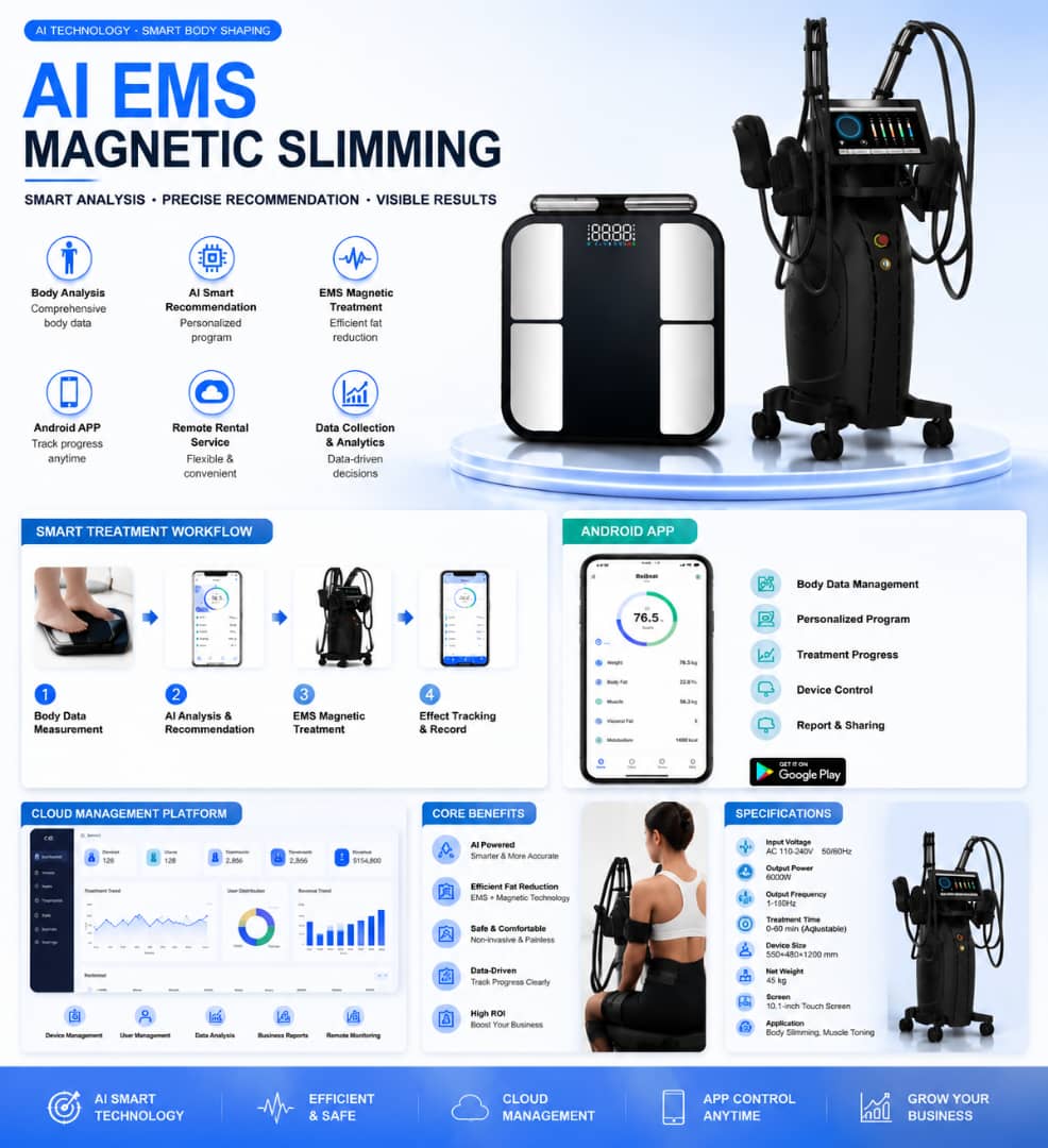 AI Body Composition & EMS Sculptor